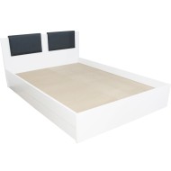 Pat Laguna 1600x2000 alb cu gri Pat Laguna 1600x2000 alb cu gri